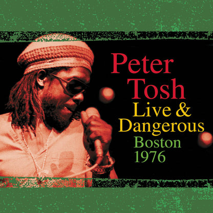 PETER TOSH 2xLP Live and Dangerous: Boston 1976 (Translucent Yellow) RSD 2023