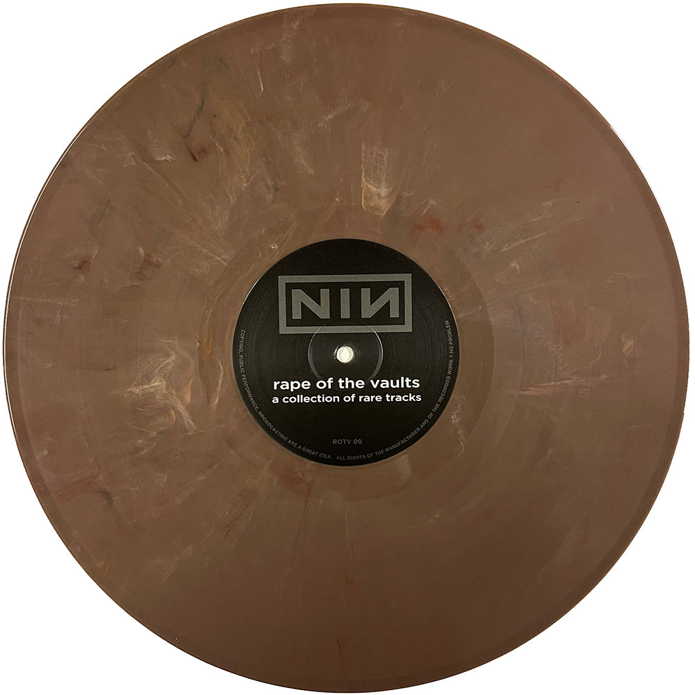 NINE INCH NAILS LP Rape Of The Vaults A Collection Of Rare Tracks (Brown)