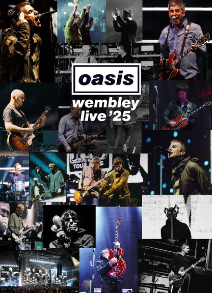 OASIS 3xLP BOX SET Wembley Live 25 (White Coloured Vinyls) 300 Numbered Copies