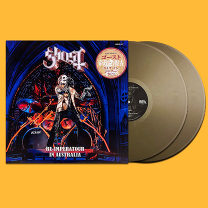GHOST 2xLP Re-imperatour in Australia (Gold Coloured Vinyls) + Poster