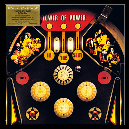 TOWER OF POWER LP In The Slot (180 Gram Audiophile Vinyl) Yellow Colour