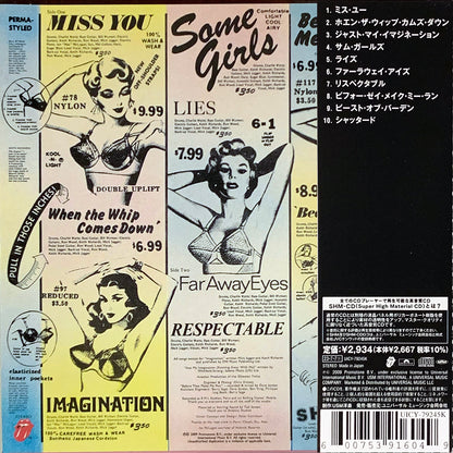 ROLLING STONES CD Some Girls (Remastered Japan SHM-CD) Die Cut Cover