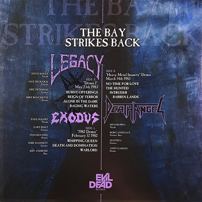 LEGACY / EXODUS / DEATH ANGEL LP The Bay Strikes Back (Galaxy Purple Coloured)