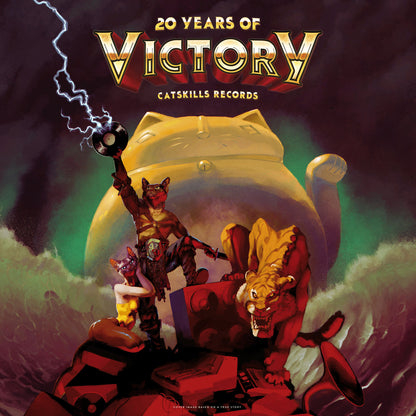 VARIOUS 3xLP 20 Years Of Victory (Blue Marble Coloured Vinyl)