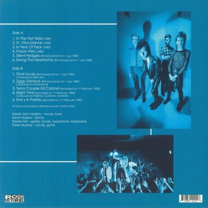 BAUHAUS LP David Jensen Show Radio Broadcast The BBC Sessions 1980 - 1983