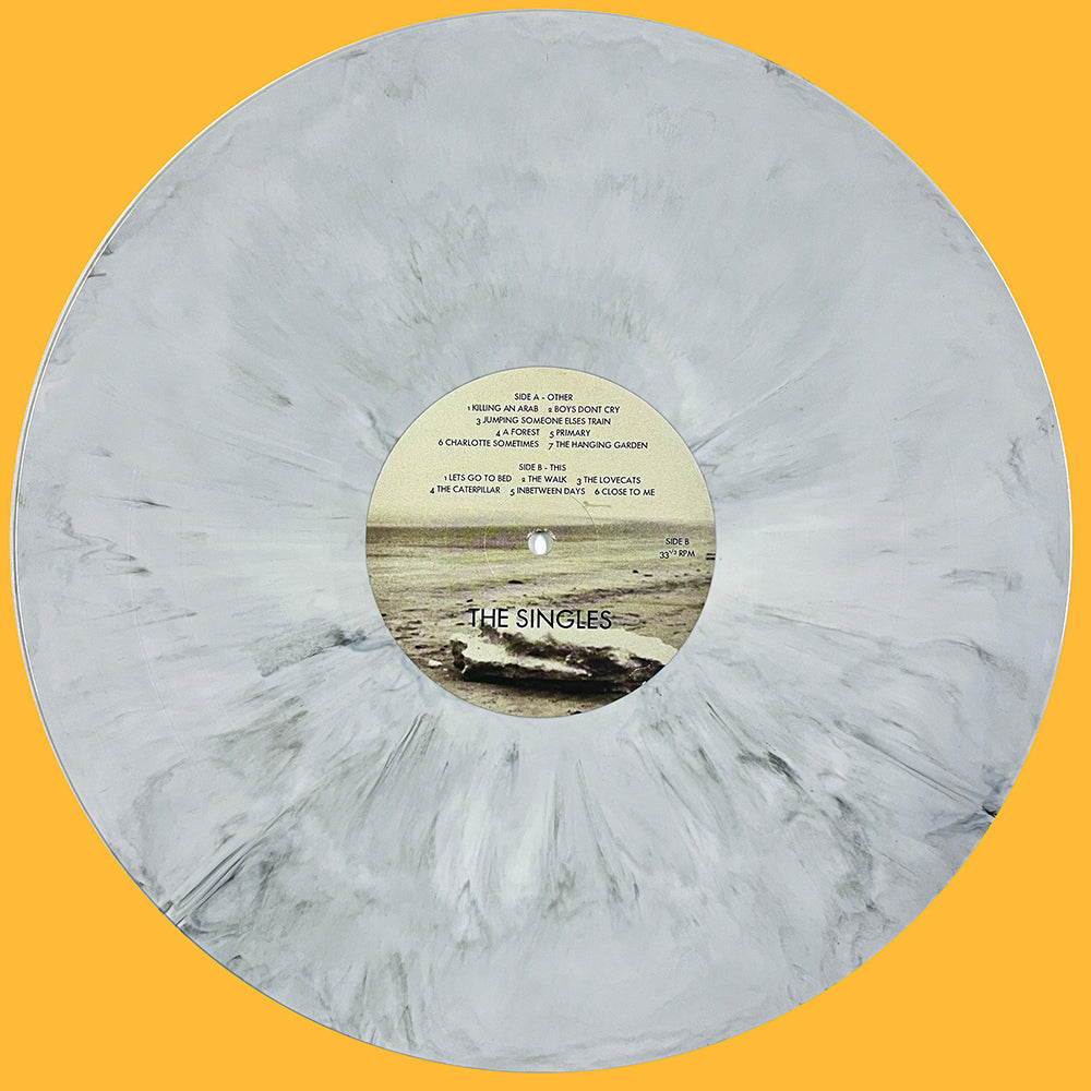 THE CURE 2xLP Standing On A Beach The Singles And Unavailable B-Sides (Marbled)