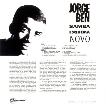 JORGE BEN LP Samba Esquema Novo (Clear Coloured Vinyl) 500 Numbered Copies