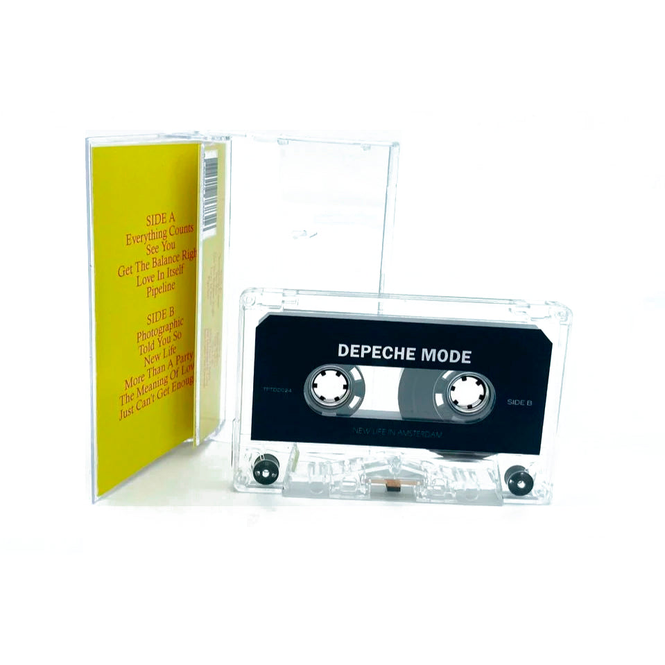 DEPECHE MODE CASSETTE New Life In Amsterdam Live At Paradiso 1983