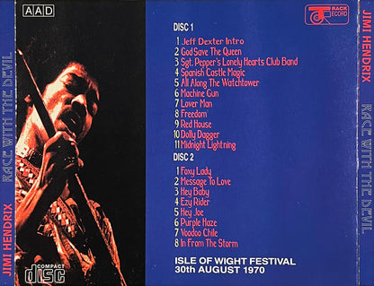 JIMI HENDRIX 2xCD Race With The Devil