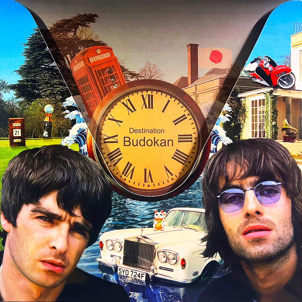 OASIS 2xLP Destination Budokan (Green & Yellow Coloured) 320 Numbered Copies