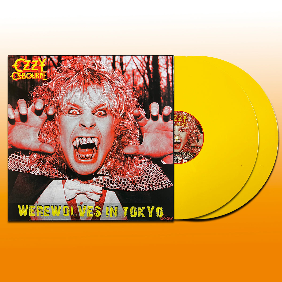 OZZY OSBOURNE 2xLP Werewolves In Tokyo (Yellow Coloured Vinyls)