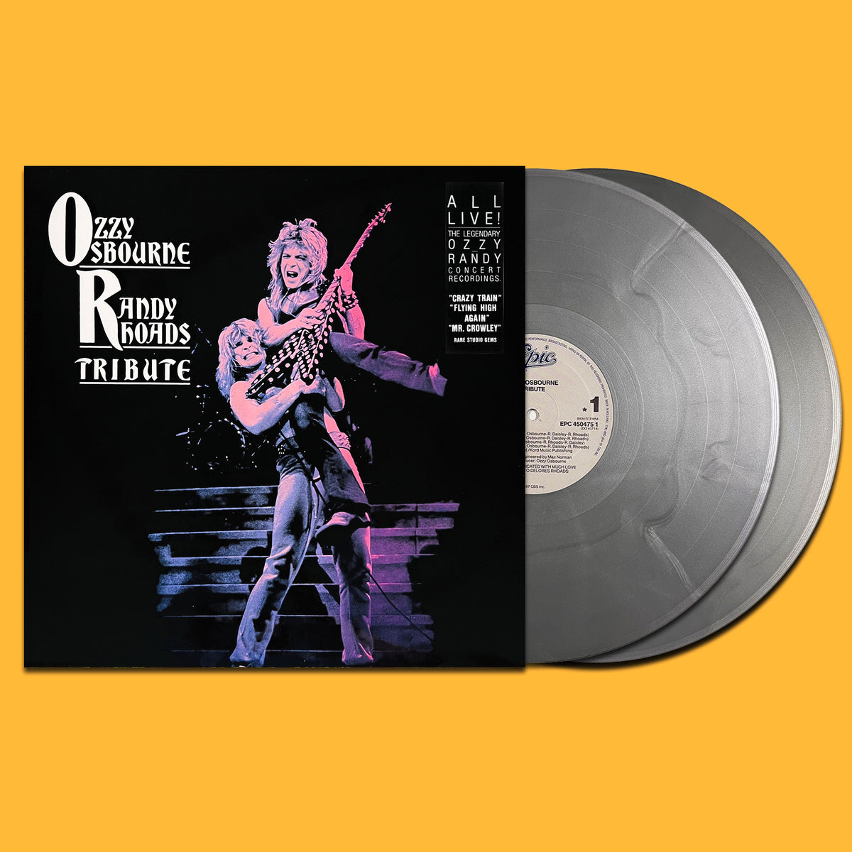 OZZY OSBOURNE 2xLP Randy Rhoads Tribute (Silver-Coloured Vinyl)