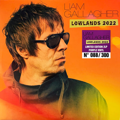 LIAM GALLAGHER 2xLP Lowlands 2022 (Purple Coloured Numbered Vinyls)