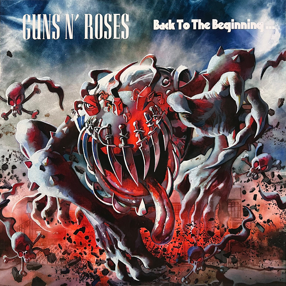 GUNS AND ROSES LP Back To The Beginning... (Blue Transparent Coloured Vinyl)