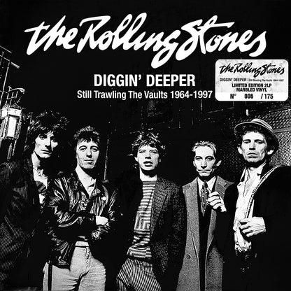 ROLLING STONES 2xLP Diggin’ Deeper - Still Trawling The Vaults 1964/1997 Marbled