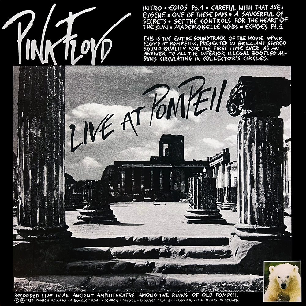 PINK FLOYD 2xLP Live At Pompeii (Deluxe Pop Up Cover)