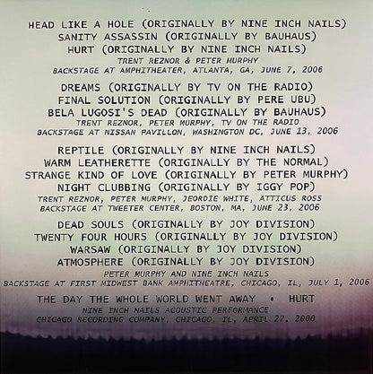NINE INCH NAILS 2xLP Where Darkness Doubles, Where Light Pours In (Midnite Blue)
