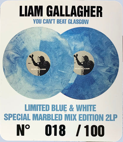 LIAM GALLAGHER 2xLP+CD You Can’t Beat Glasgow (Special Marbled Mix Coloured Ed)