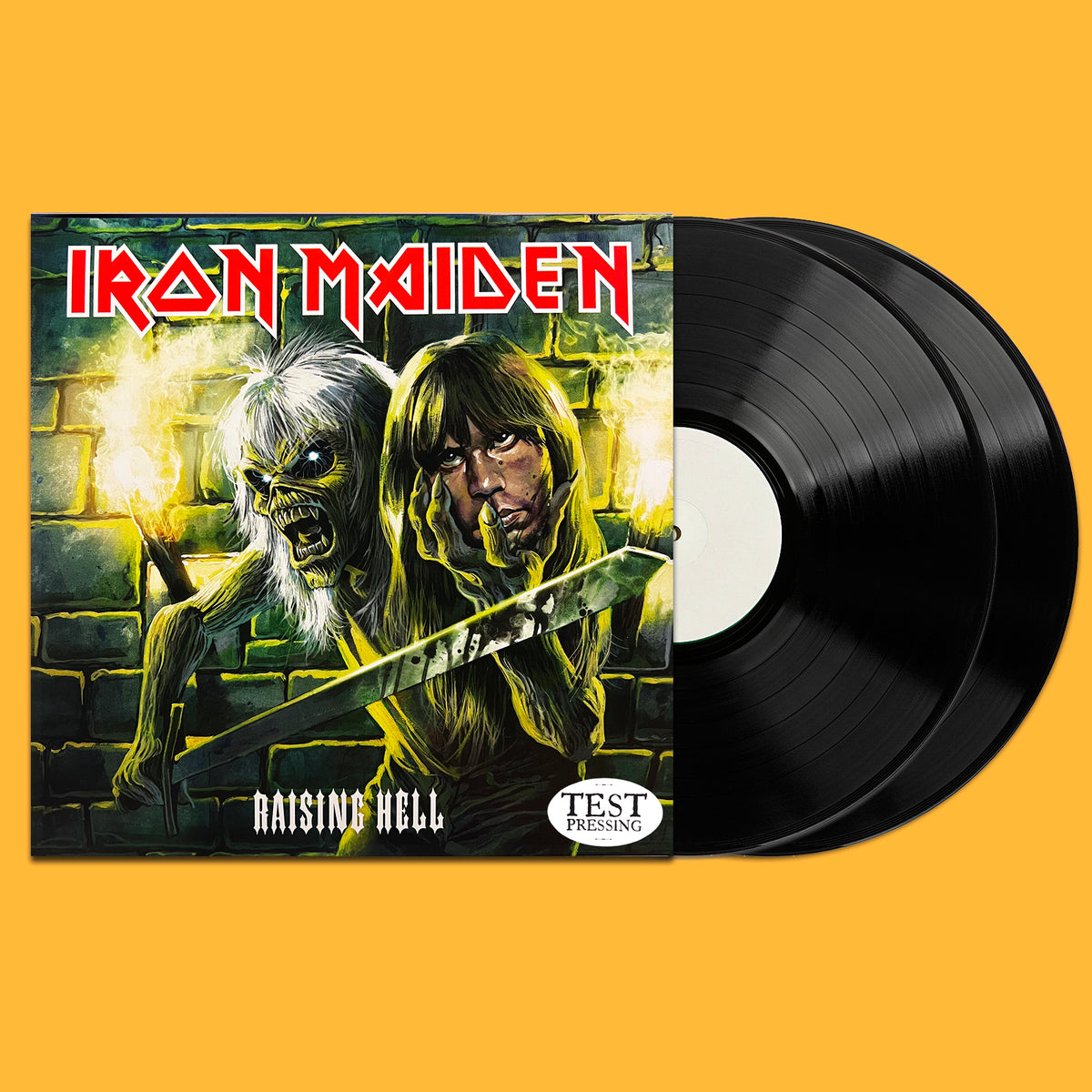 IRON MAIDEN 2xLP Raising Hell (TEST PRESSING)