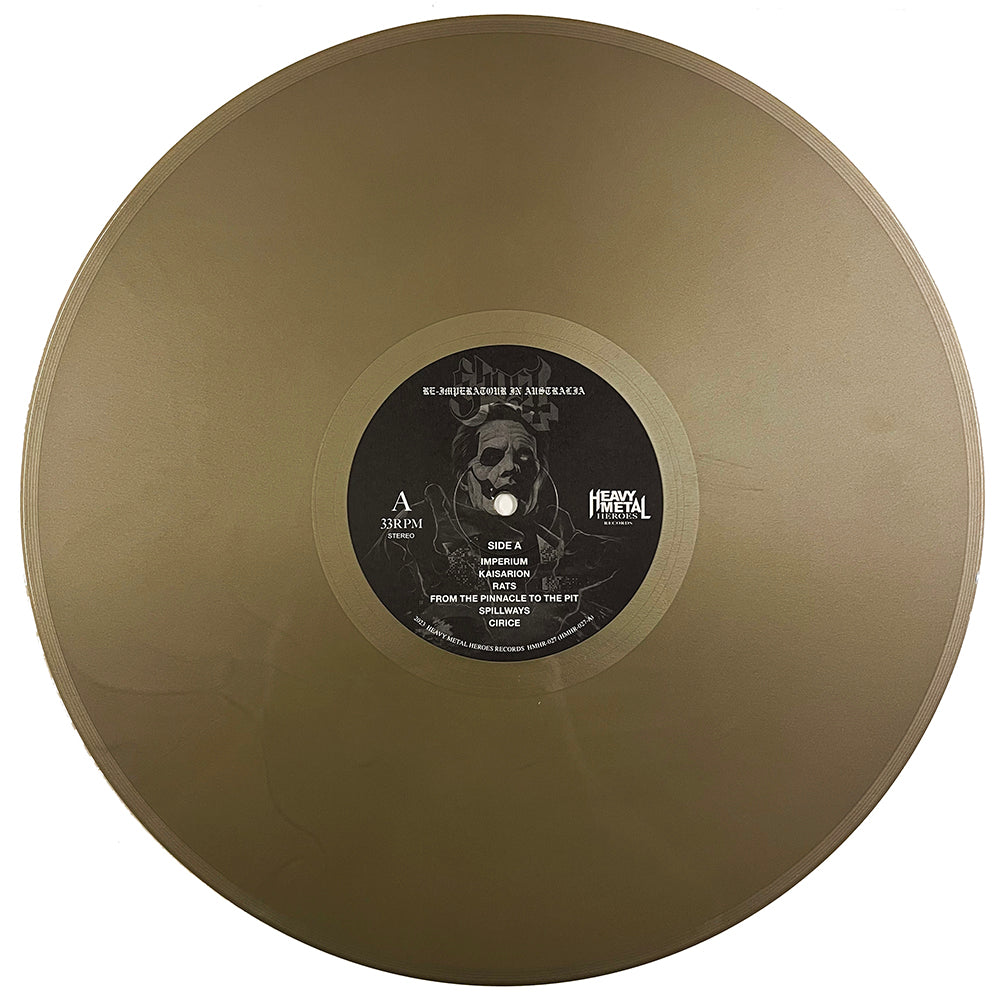 GHOST 2xLP Re-imperatour in Australia (Gold Coloured Vinyls) + Poster