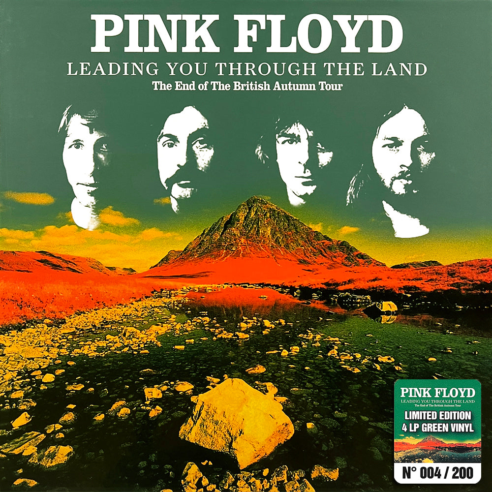 PINK FLOYD BOX SET 4xLP Leading You Through The Land (Green Colour 200 Copies)
