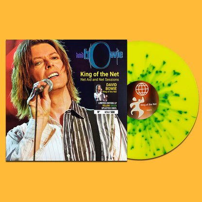 DAVID BOWIE LP King Of The Net - Net Aid And Net Sessions (Splatter Coloured)