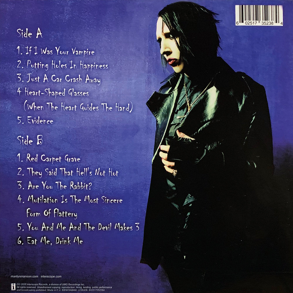 MARILYN MANSON LP Eat Me, Drink Me