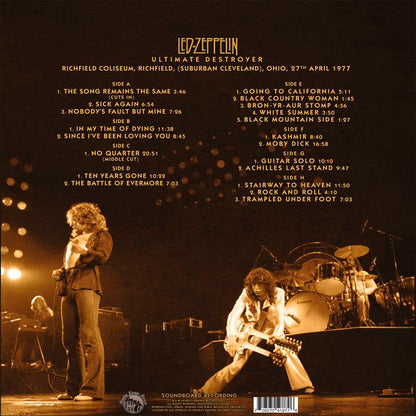 LED ZEPPELIN 4xLP BOX SET Ultimate Destroyer (Blue Coloured Vinyls)