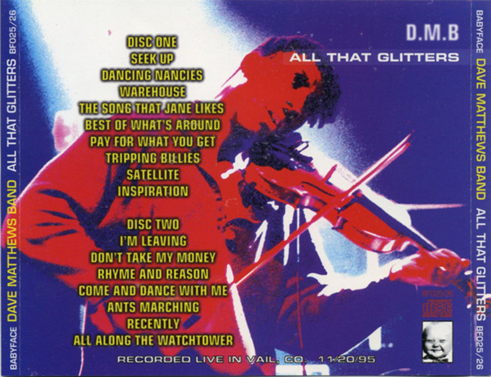 DAVE MATTHEWS BAND 2xCD All That Glitters