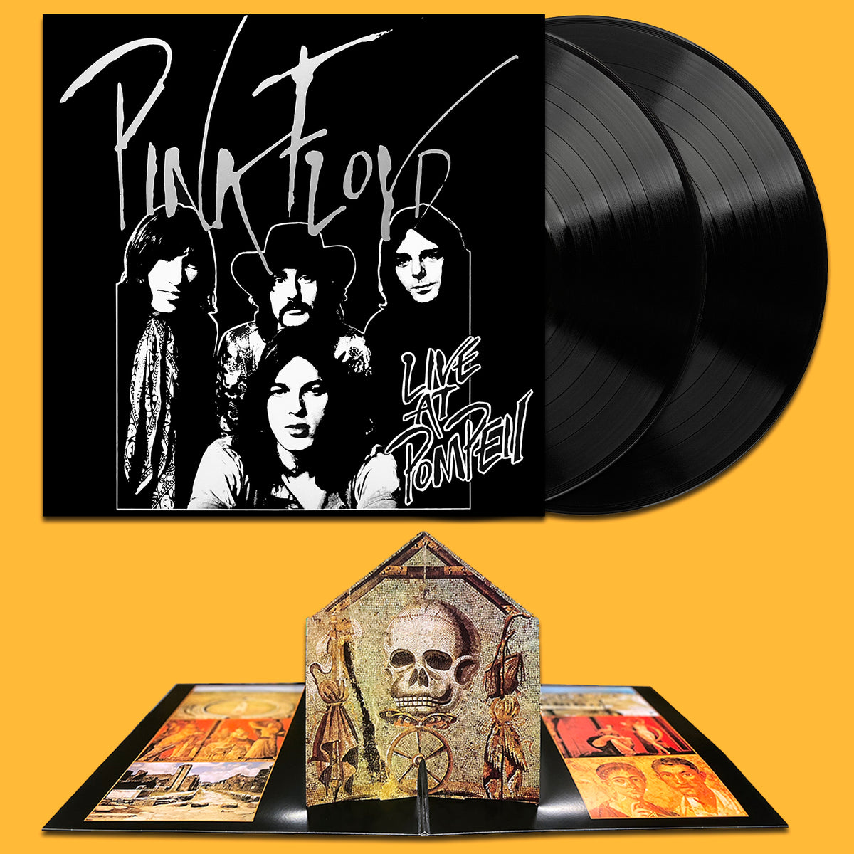 PINK FLOYD 2xLP Live At Pompeii (Deluxe Pop Up Cover)