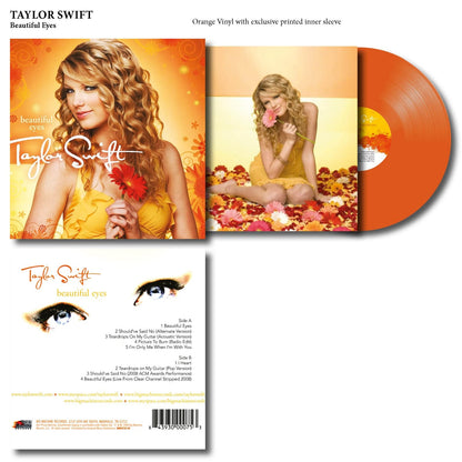 TAYLOR SWIFT LP Beautiful Eyes (Orange Coloured Vinyl)