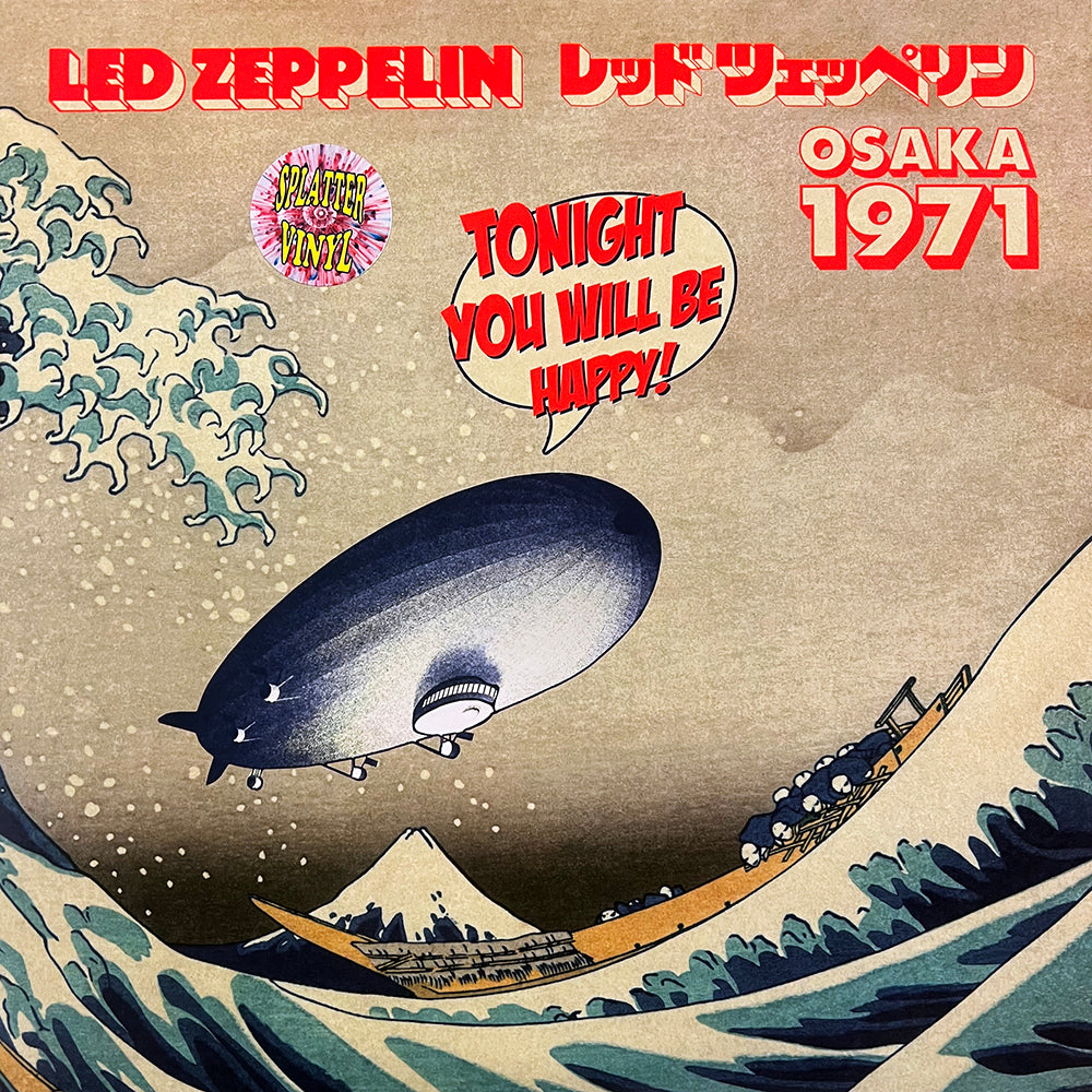 LED ZEPPELIN 2xLP Tonight You Will Be Happy (Splatter Coloured Vinyls)