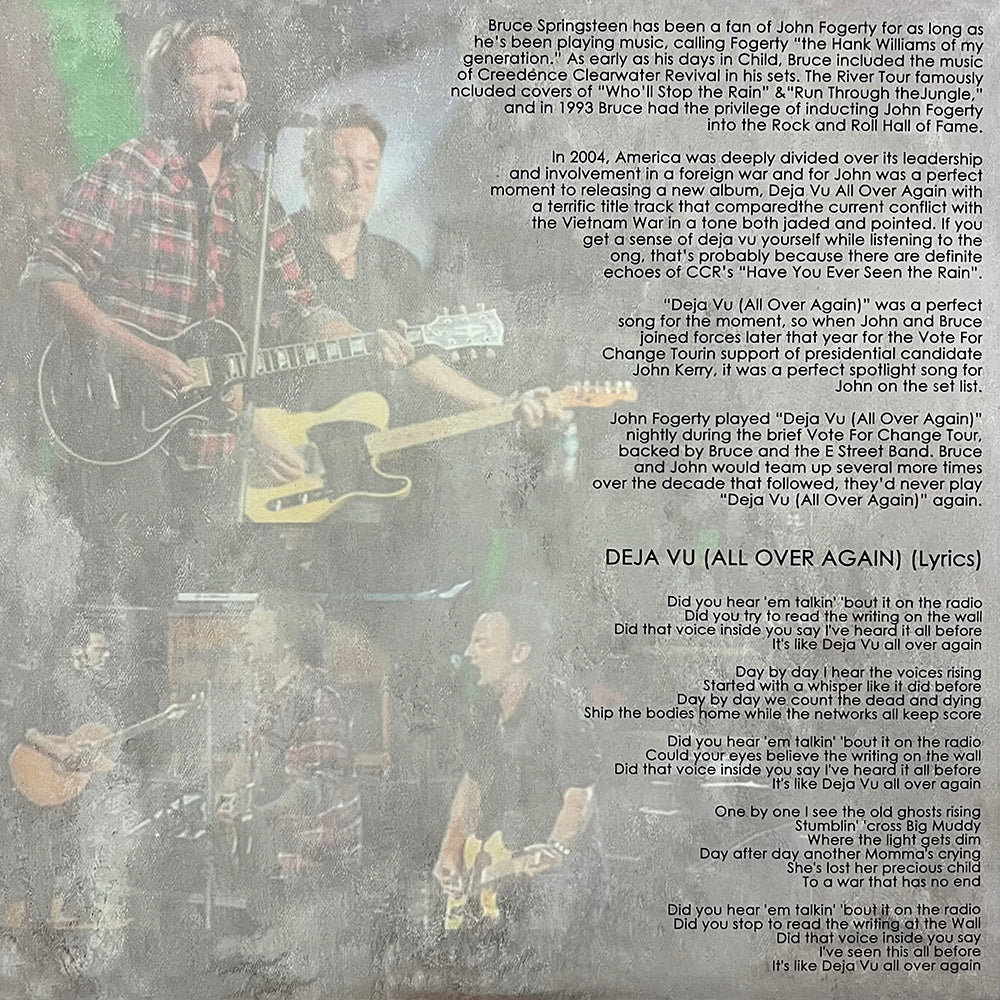 BRUCE SPRINGSTEEN LP Live Pearls! Volume Two: Deja Vu (Red Marbled) 100 Copies