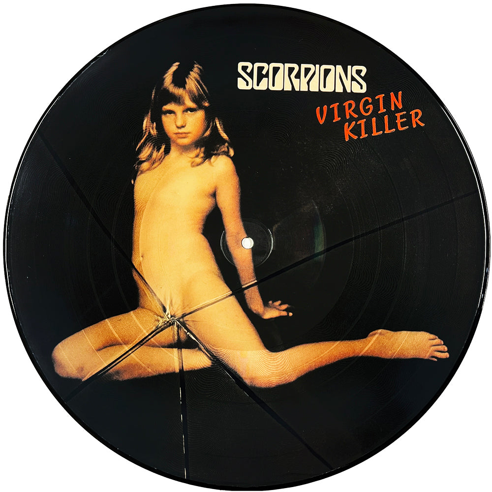 SCORPIONS LP Virgin Killer (Picture Disc with Cover and Insert) Uncensored Cover