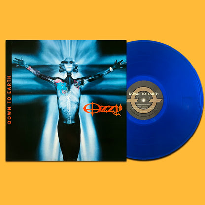 OZZY OSBOURNE LP Down To Earth (Blue Translucid Coloured Vinyl)