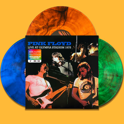 PINK FLOYD 3xLP Live At Olympia Stadium 1975 (Coloured 400 Numbered Copies)