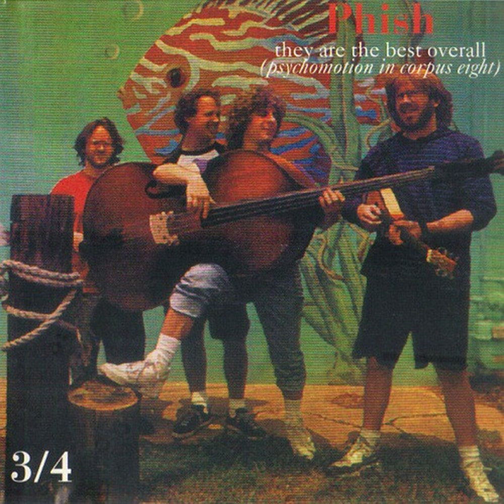 PHISH 2xCD They Are The Best Overall (Psychomotion In Corpus Eight) 3/4