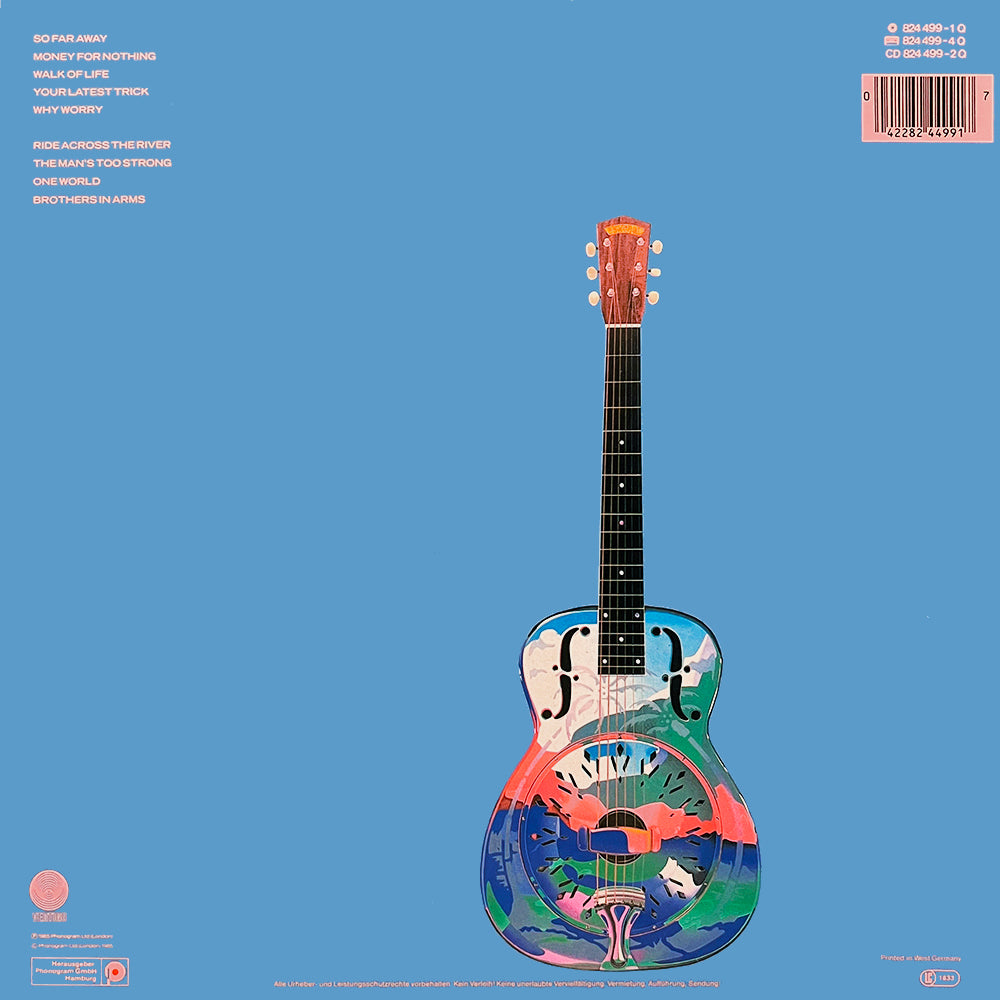 DIRE STRAITS LP Brothers In Arms (With Printed Innersleeve)