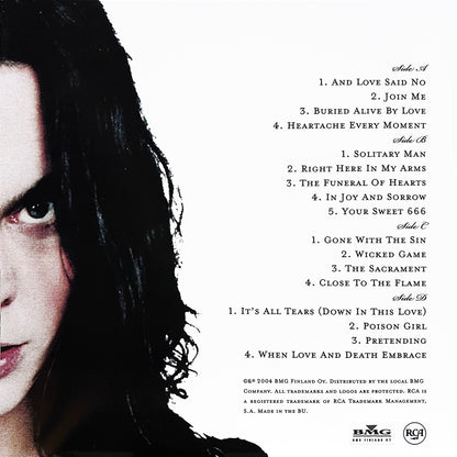 HIM 2xLP And Love Said No The Greatest Hits 1997-2004 (White Marbled Colour)