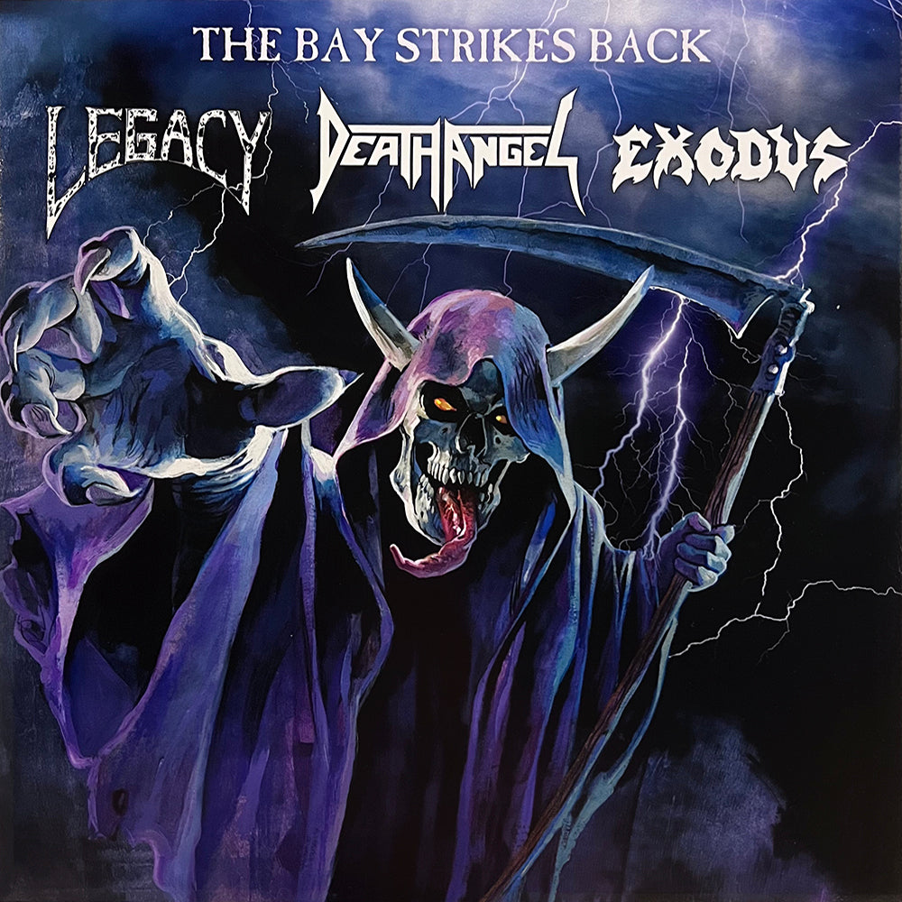 LEGACY / EXODUS / DEATH ANGEL LP The Bay Strikes Back (Galaxy Purple Coloured)