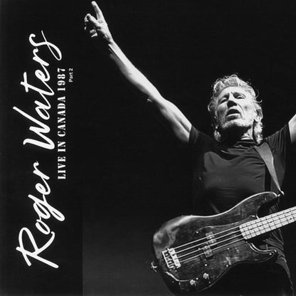 ROGER WATERS LP Live In Canada 1987 Part 2 (Clear Grey Marbled Coloured Vinyl)