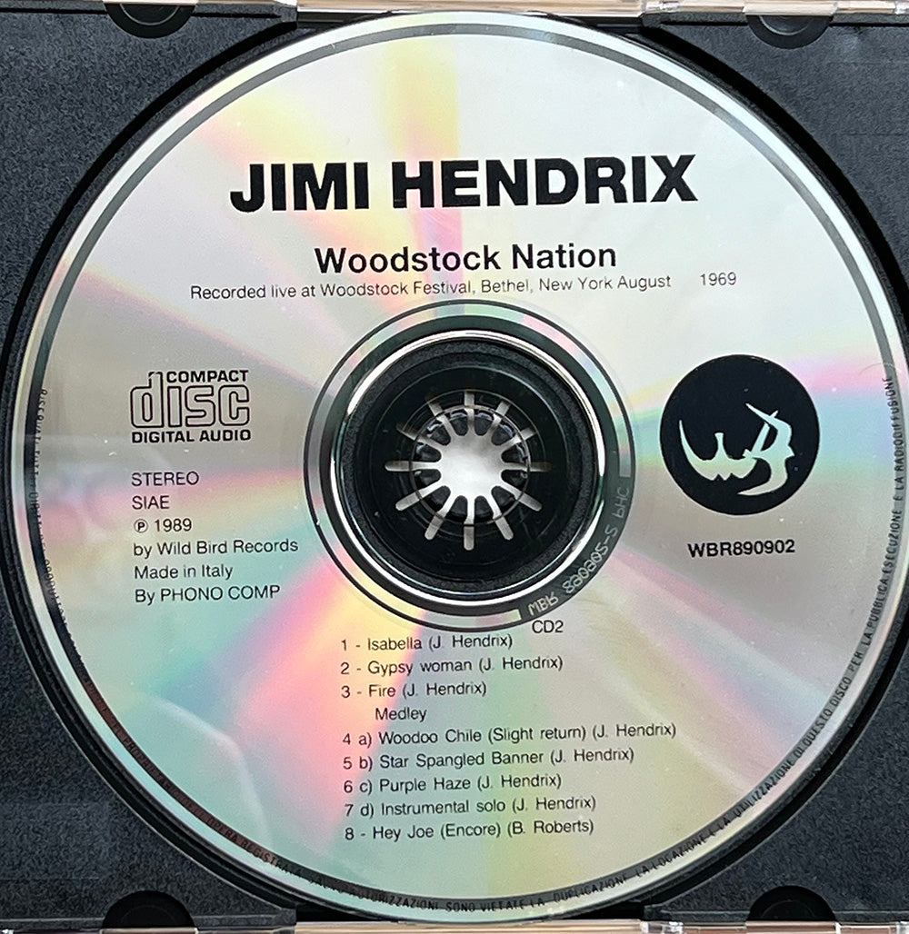 JIMI HENDRIX 2xCD Woodstock Nation (Deluxe Fat Box)