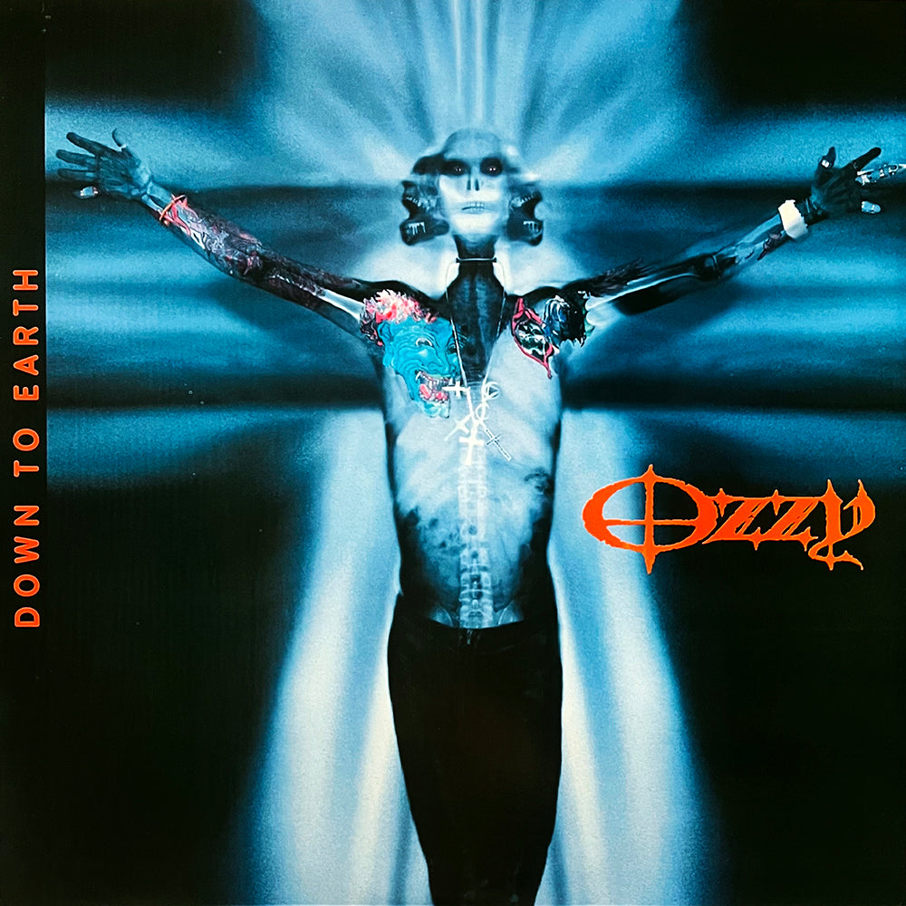 OZZY OSBOURNE LP Down To Earth (Blue Translucid Coloured Vinyl)