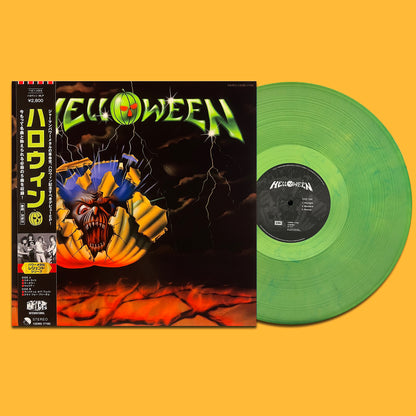 HELLOWEEN LP Helloween (Green Translucid Colour) with OBI