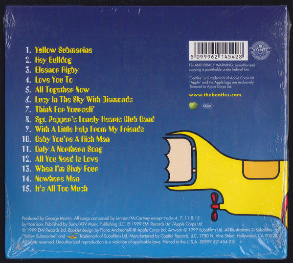 BEATLES CD Yellow Submarine Songtrack