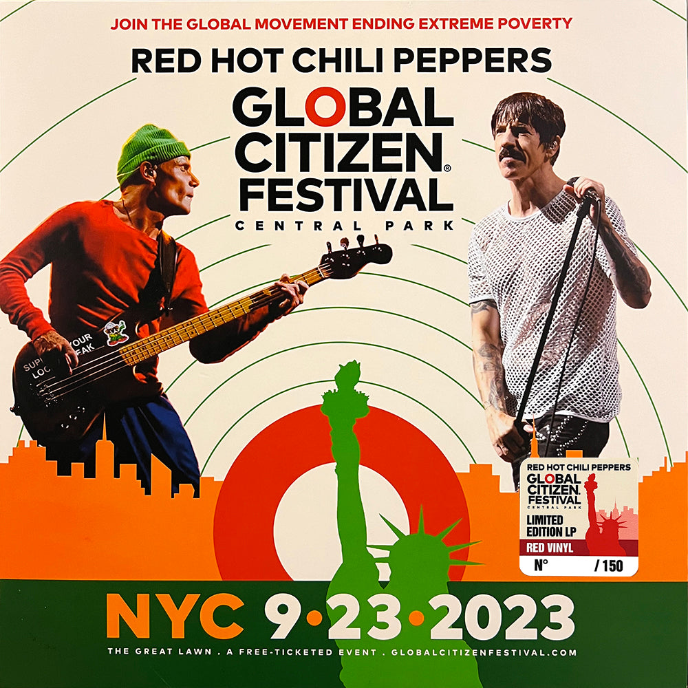 RED HOT CHILI PEPPERS LP Global Citizen Festival 2023 (Red Coloured) PROMO