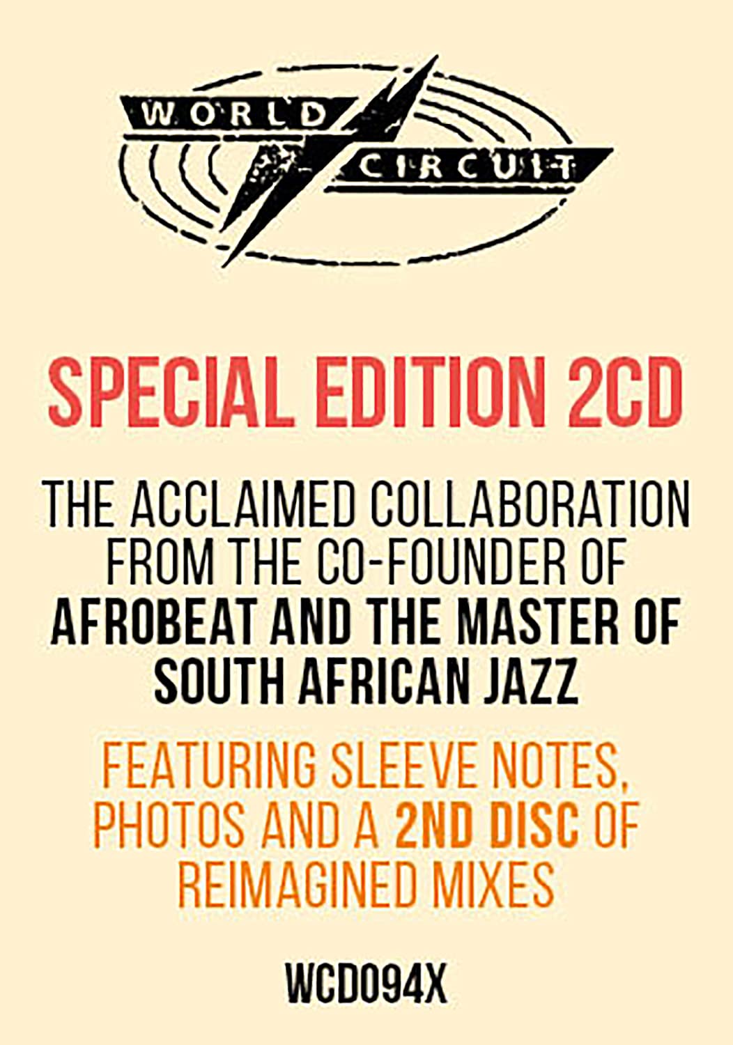 TONY ALLEN HUGH MASEKELA 2xCD Rejoice (Special Edition, Hardback Book Sleeve)