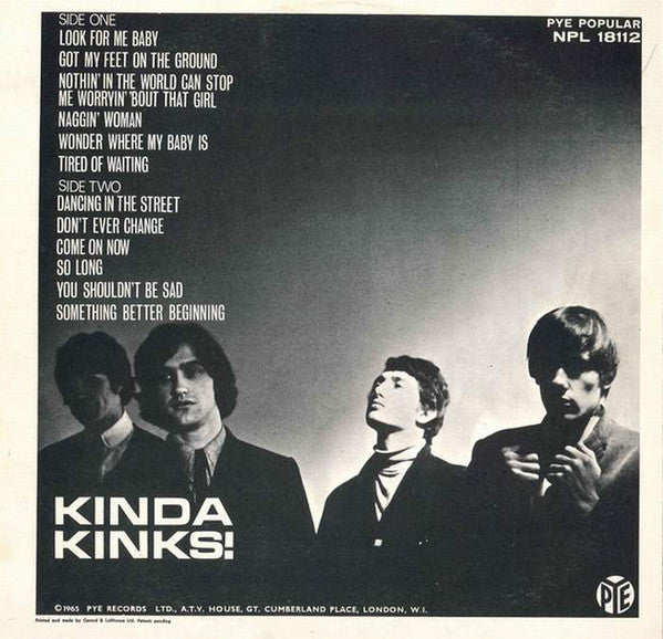 THE KINKS CD Kinda Kinks (Vinyl Replica Mini Lp Style Edition)