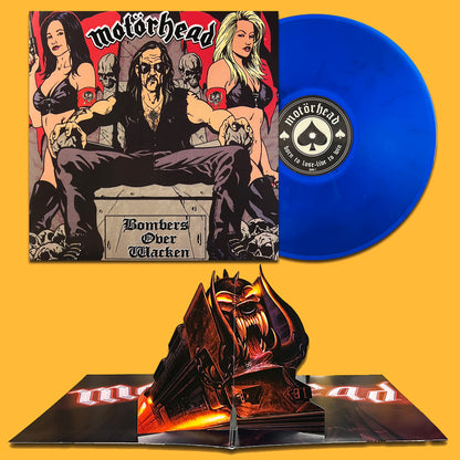 MOTORHEAD LP Bombers over Wacken (Blue Coloured Vinyl Deluxe Pop Up Cover)