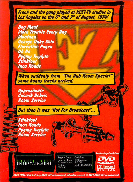 FRANK ZAPPA DVD A Token Of His Extreme... (Digipack)